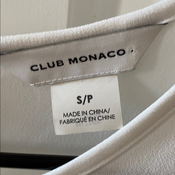Never worn Club Monaco keyhole wrap top - Picture 4 of 4